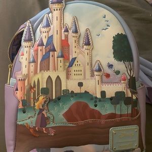 Sleeping beauty loungefly gently used- please read description